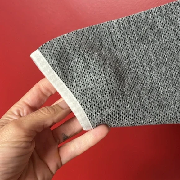 EUC Gray with white trim Zyia full zip jacket - Picture 4 of 15